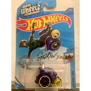 Aaron Wheelz Fotheringham Hot Wheels Wheelie Chair Die-Cast Collectible Toy